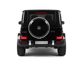 Voiture électrique enfant Mercedes G500 noir 12V, ceinture de sécurité, pour enfant de 3-6 ans