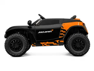 Voiture électrique enfant McLaren Rally 12V, habitacle simili cuir, pour enfant de 3-6 ans