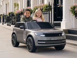 Voiture électrique enfant Range Rover Vogue noir 24V, pneus tout-terrain, pour enfant de 5-9 ans