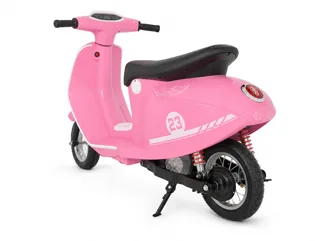 Voiture électrique enfant Vespa Électrique rose 24V, pour enfant de 5-9 ans, visuel 3